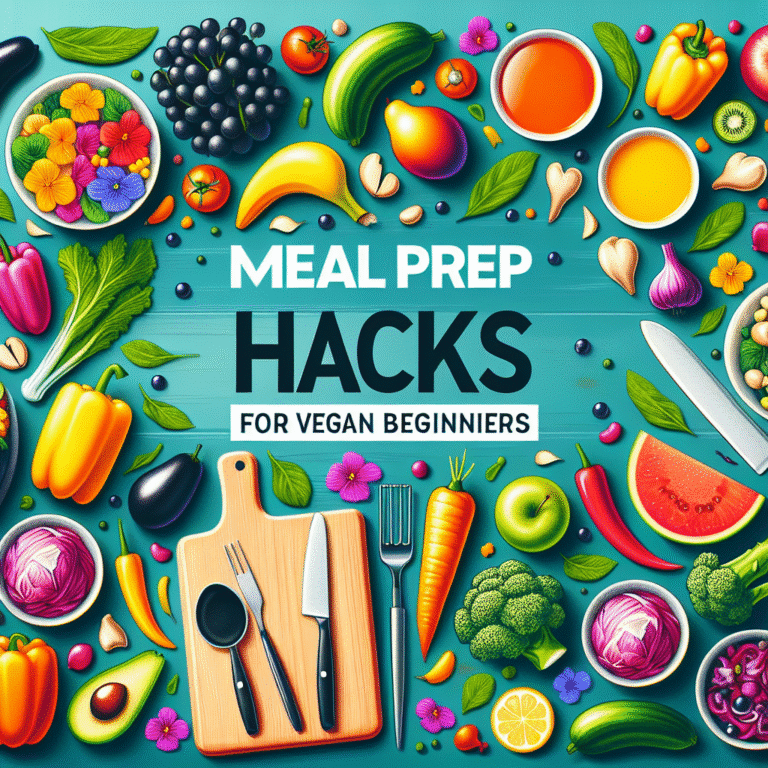 meal prep hacks for vegan beginners