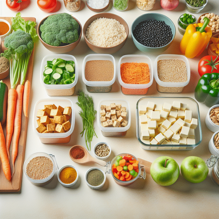 make-ahead vegan meal prep recipes