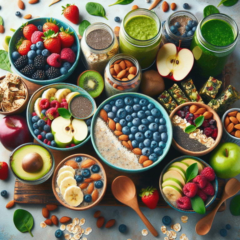 Weekly Vegan Breakfast Meal Prep Plan