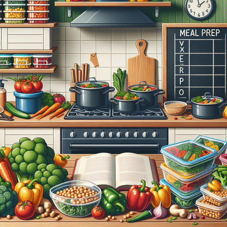Vegan Batch Cooking Weekly Meal Prep Plan
