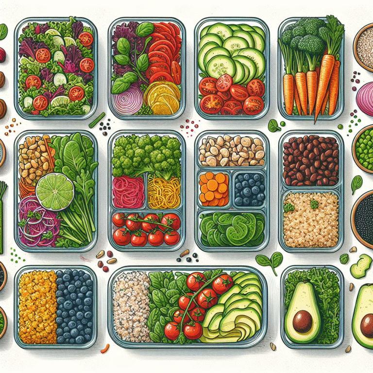 Gluten-Free Vegan Meal Prep Weekly Plan