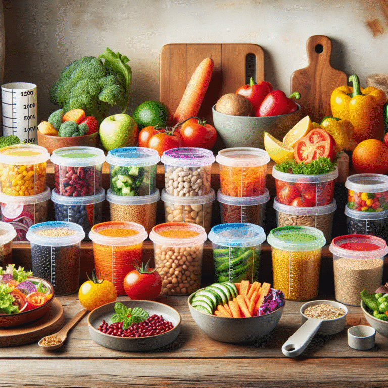vegan meal prep tips for portion control