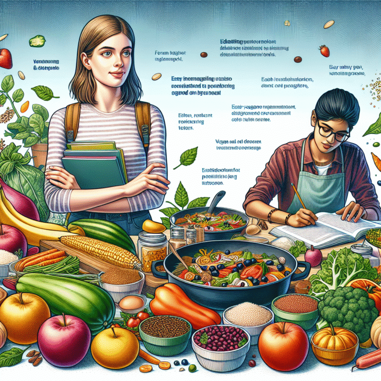 easy vegan meal prep tips for students
