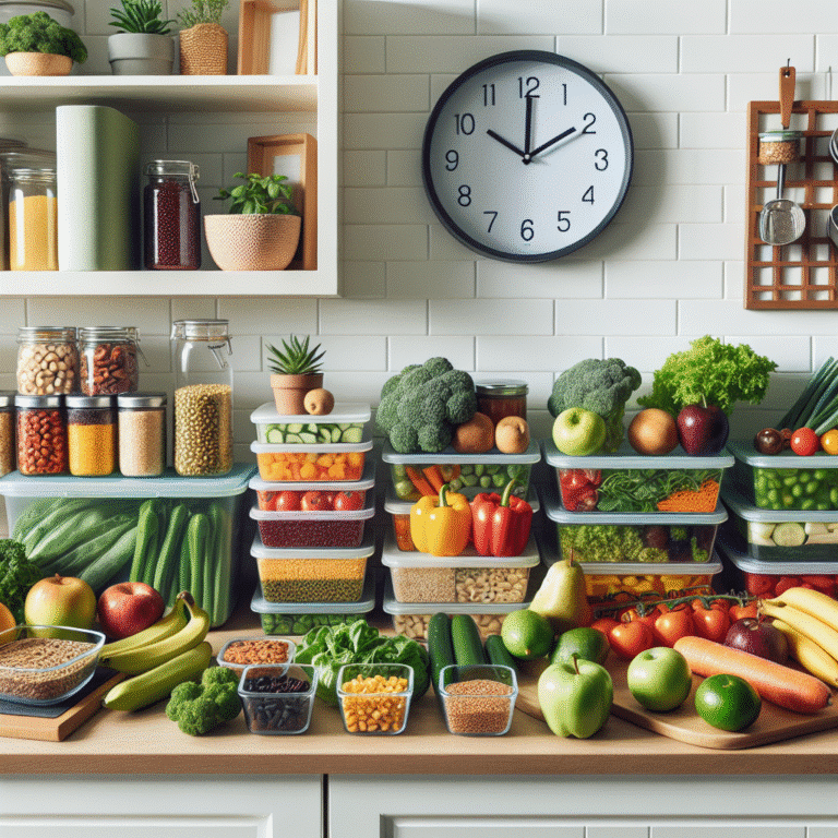 Plant-Based Weekly Meal Prep Plan