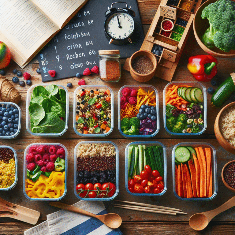 7-Day Vegan Meal Prep Plan for Beginners