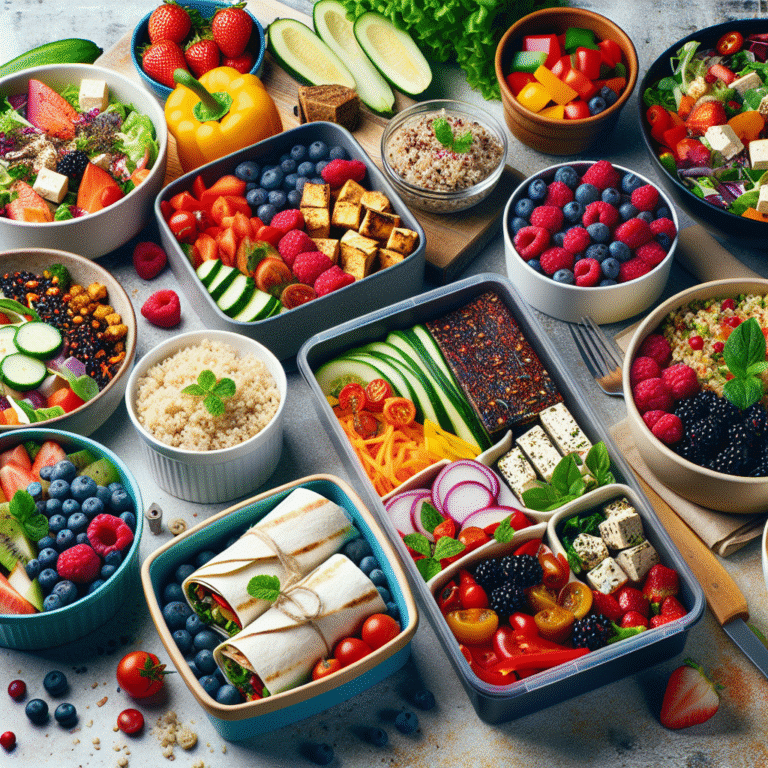 healthy vegan meal prep recipes for work