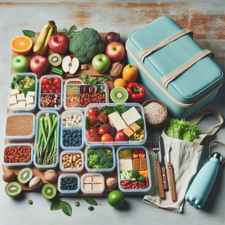 vegan meal prep tips for travel