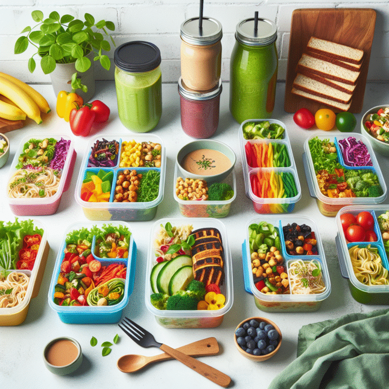 Easy 5-Day Vegan Meal Prep Plan