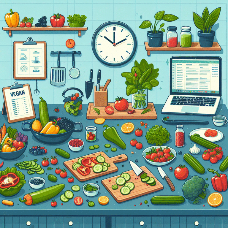 vegan meal prep tips for busy people