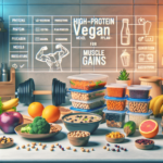 High-Protein Vegan Meal Prep Weekly Plan for Muscle Gains