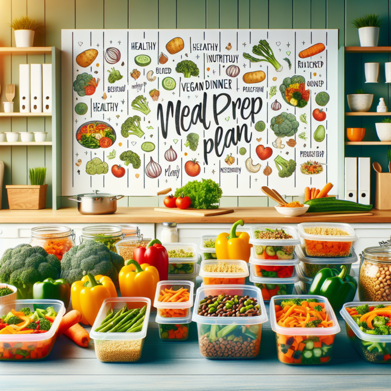 Simple Vegan Dinner Meal Prep Weekly Plan Ideas