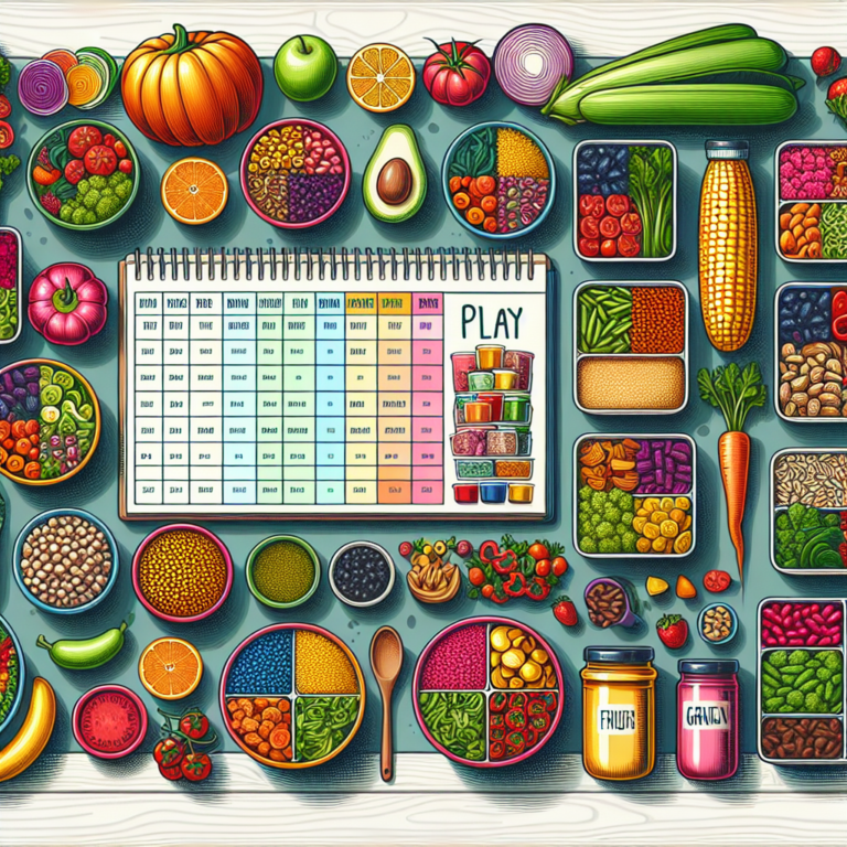 Budget-Friendly Vegan Meal Prep Weekly Plan on a Dime